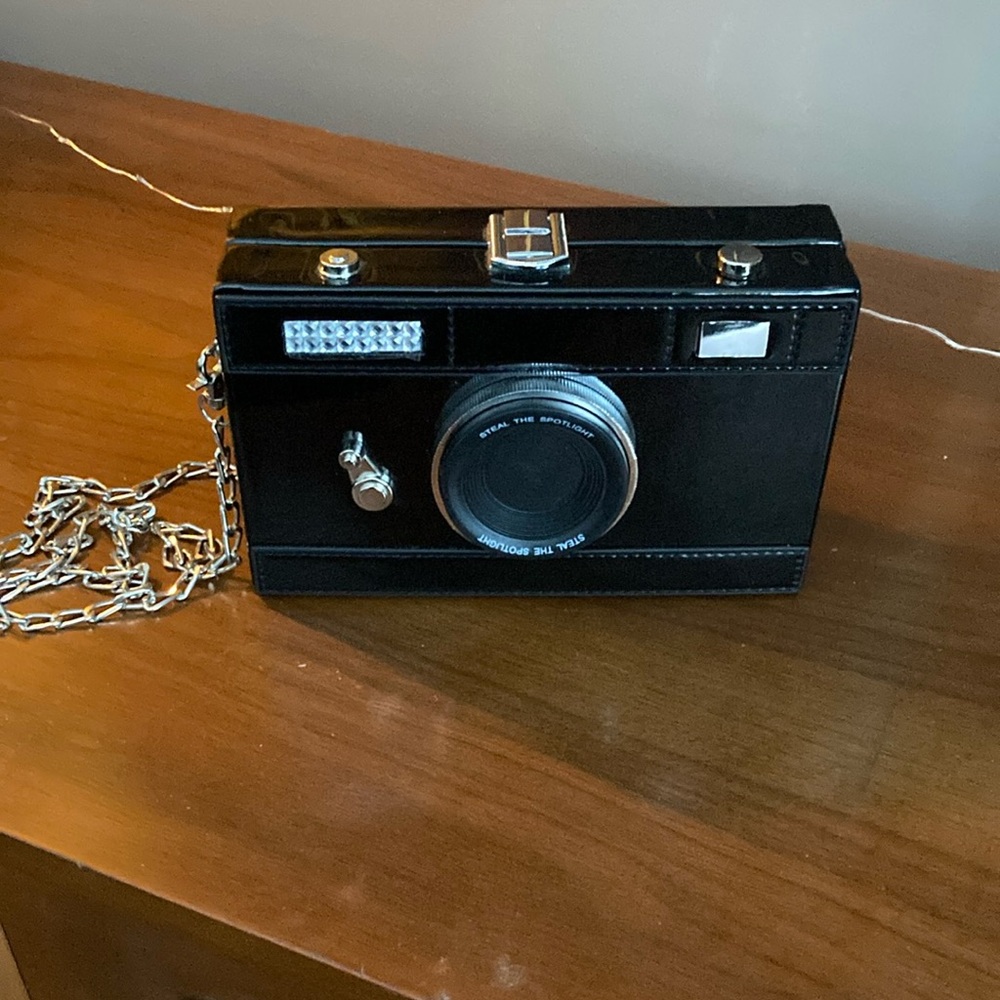 Black Camera Purse